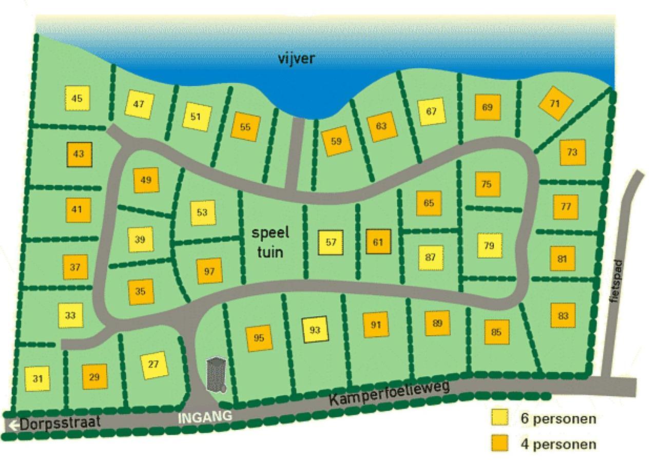 Villapark Kamperfoelie 73 De Koog  Exteriér fotografie